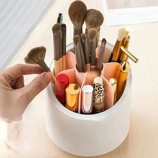 360 Rotating Makeup Brush holder (C)