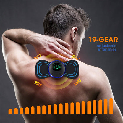Portable USB Rechargeable EMS Neck Massager