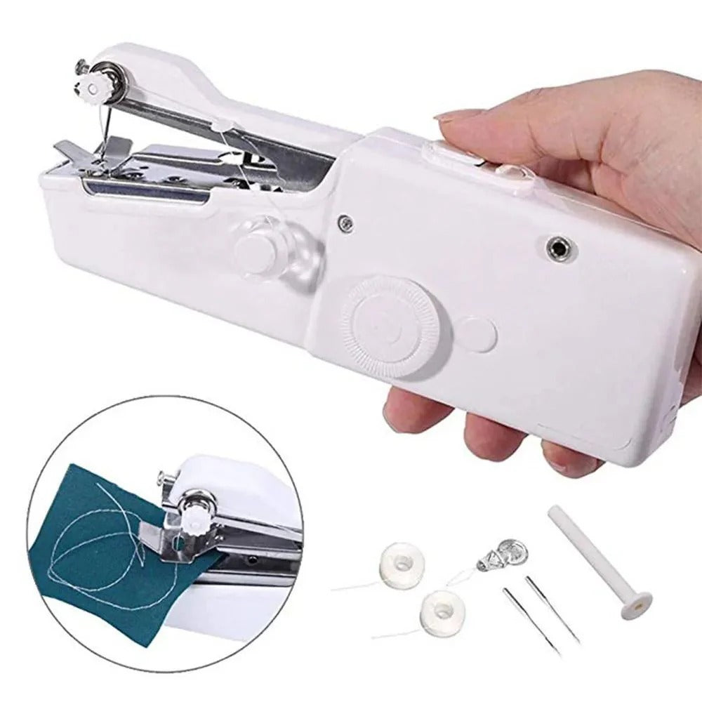 Handy Stitch Portable Cordless Sewing Machine Quick Repairs On All Fabrics Best Quality (C)