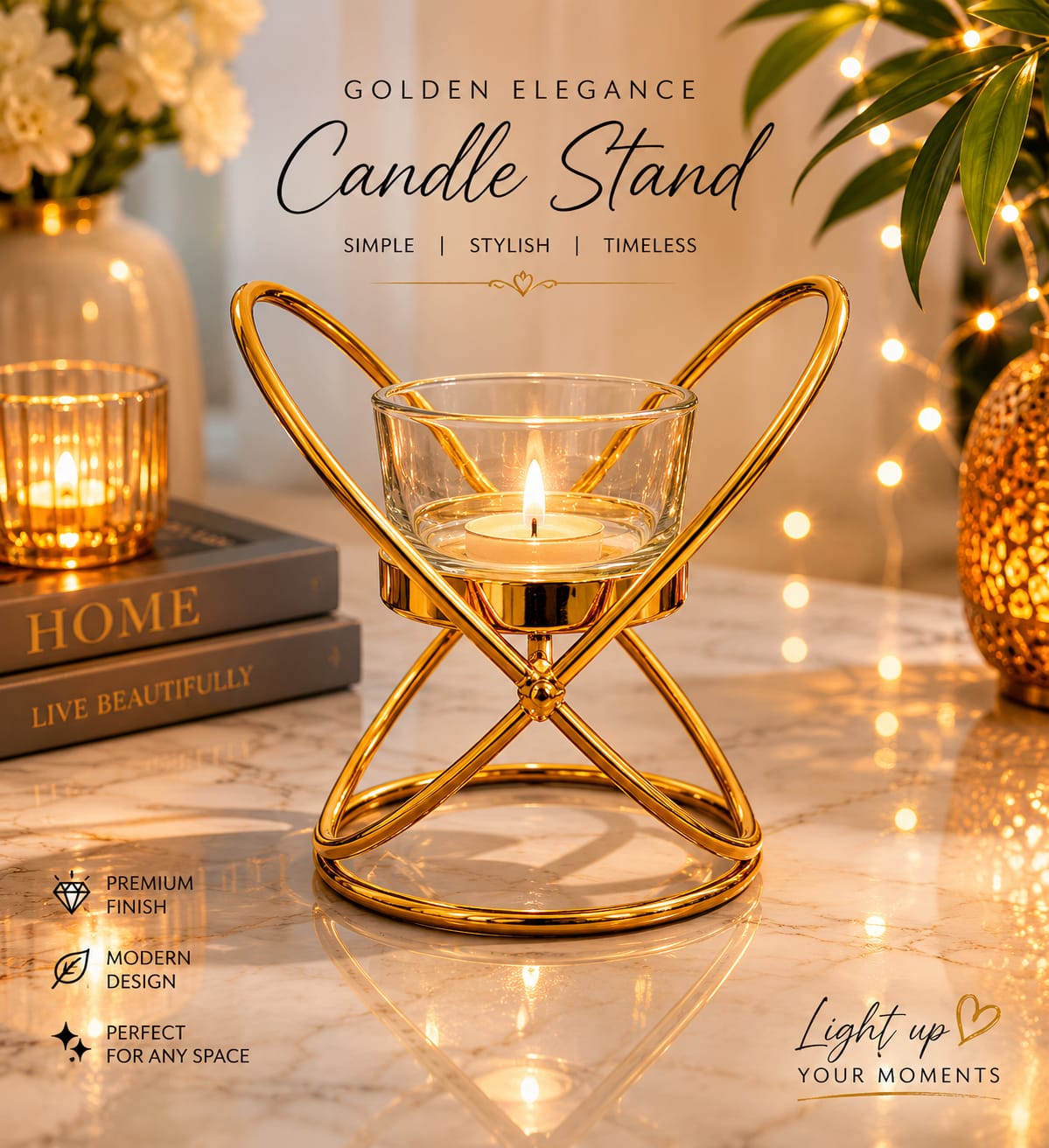 Home & Table Décor | Without Candle (C)