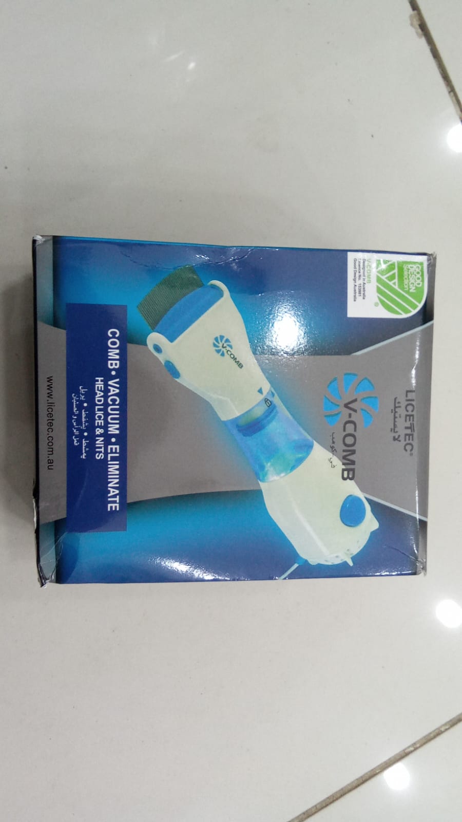 V-Comb Head Lice Treatment Device (C)