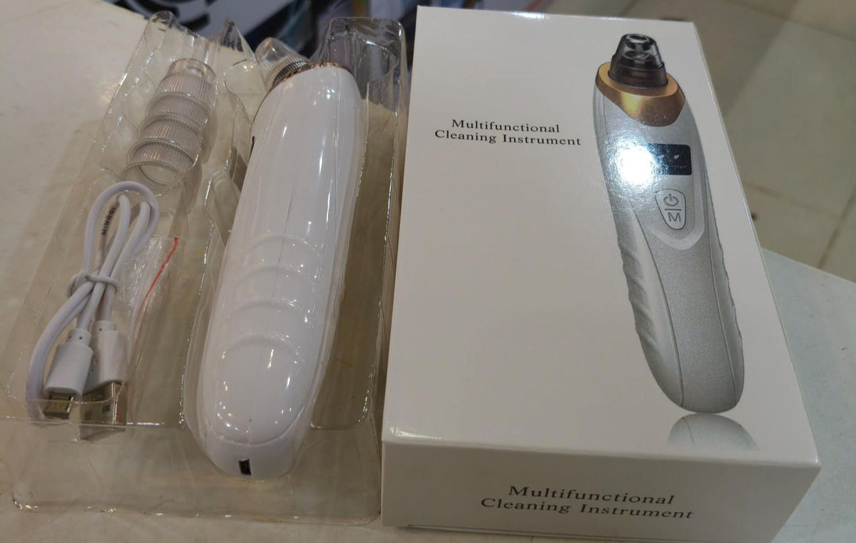 5 In 1 Blackhead Remover Machine Rechargeable Pore Cleaner - Skincare Device Designed For Pore Cleansing And Daily Beauty Routine (C)