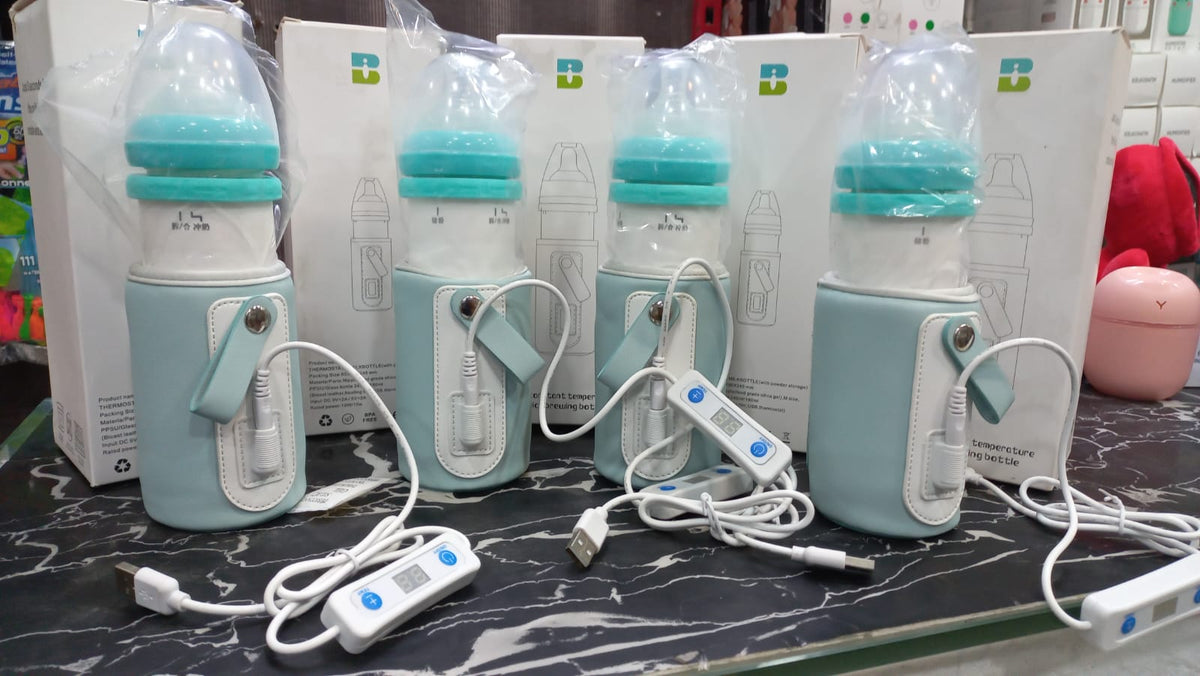 USB Baby Bottle Warmer With Adjustable Temperature Display (C)