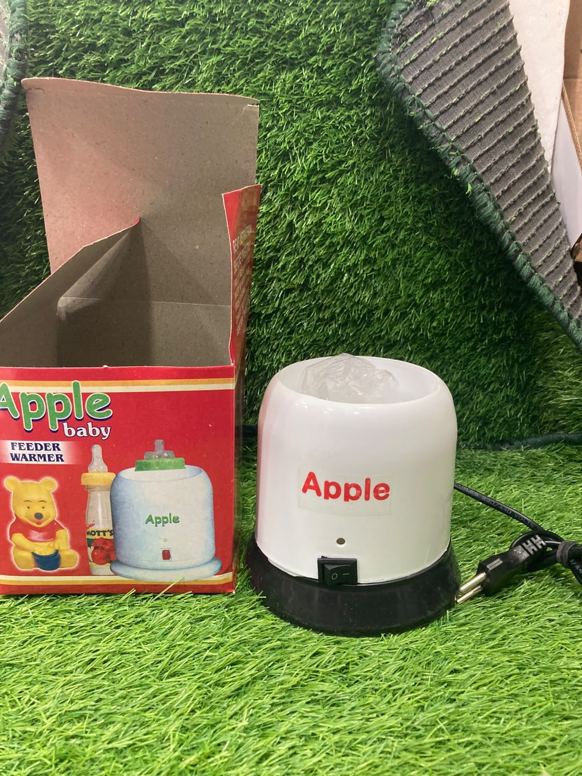 Apple Baby Feeder Warmer Portable Safe Milk Bottle Warmer With Reliable Heating Technology For Convenient Daily Baby Feeding At Home And Travel (C))