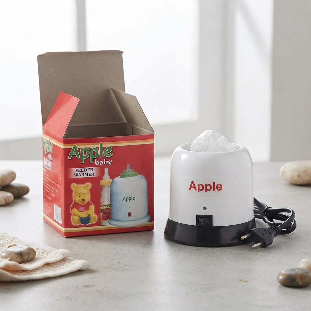 Apple Baby Feeder Warmer Portable Safe Milk Bottle Warmer With Reliable Heating Technology For Convenient Daily Baby Feeding At Home And Travel (C))
