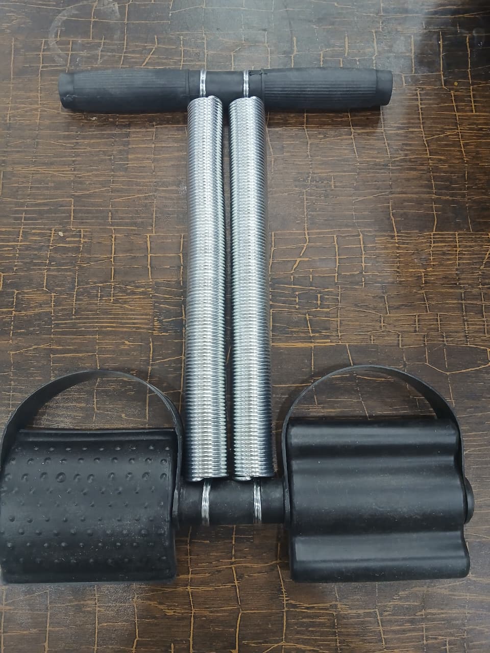 Tummy Trimmer Double Spring High Quality Resistance Trainer for Home Gym (C)