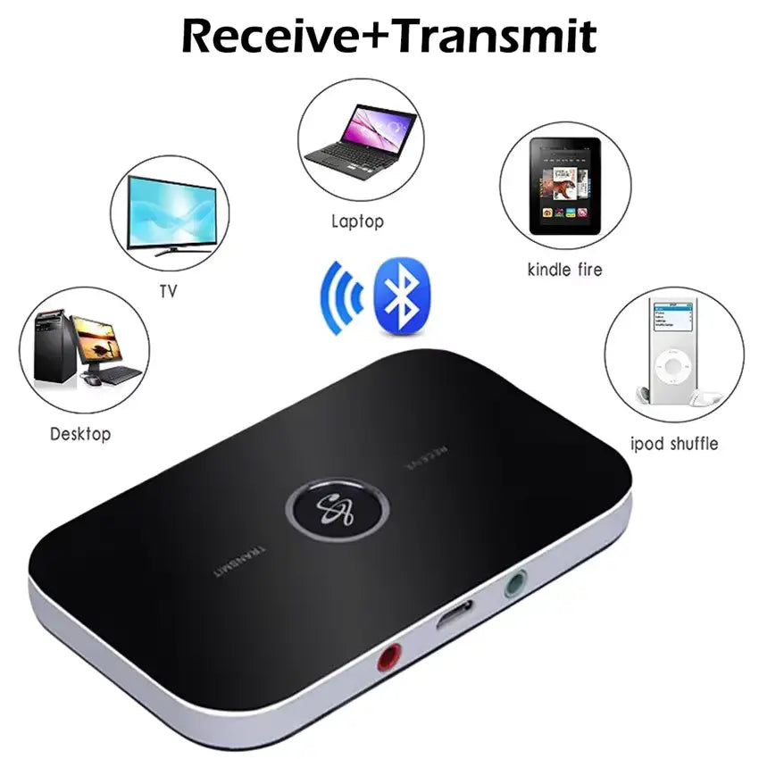 Speedx Wireless 2-in-1 B6 Audio Receiver And Transmitter (C)