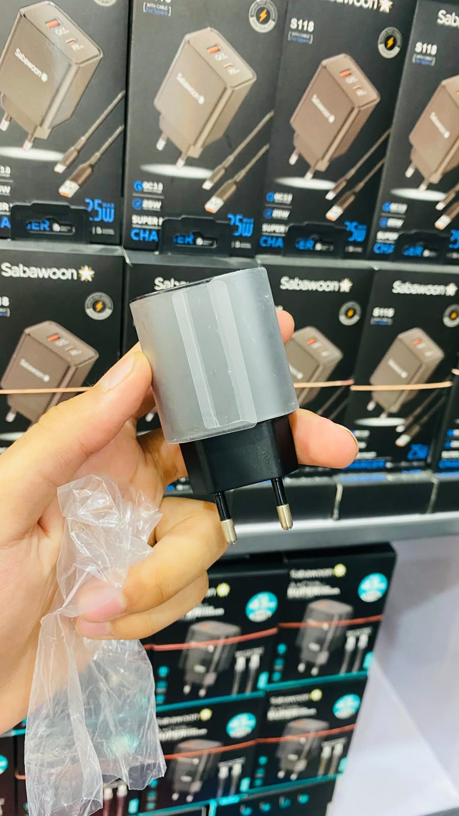 Sabawoon S131 45W GaN Super Fast Charger with Cable (C)