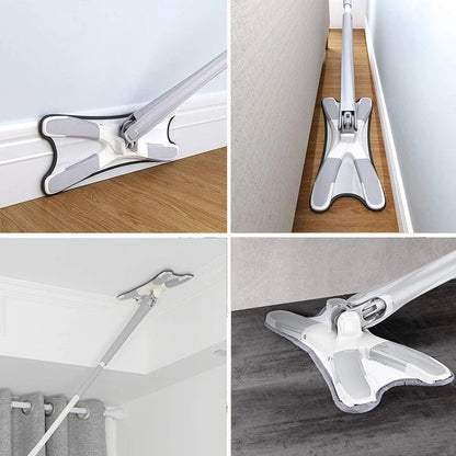 X Mop Manual Extrusion Hand-free Flat Squeeze Mop Household Cleaning Tool
