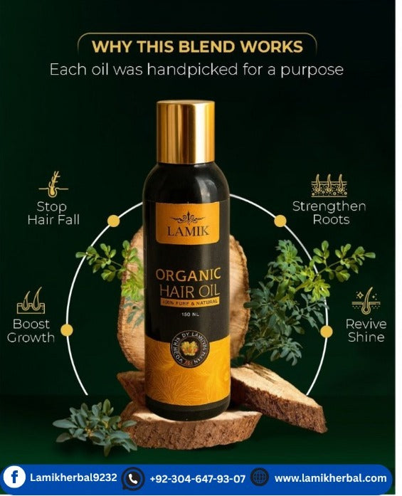 Lamik Organic Hair Growth Oil – 150ml