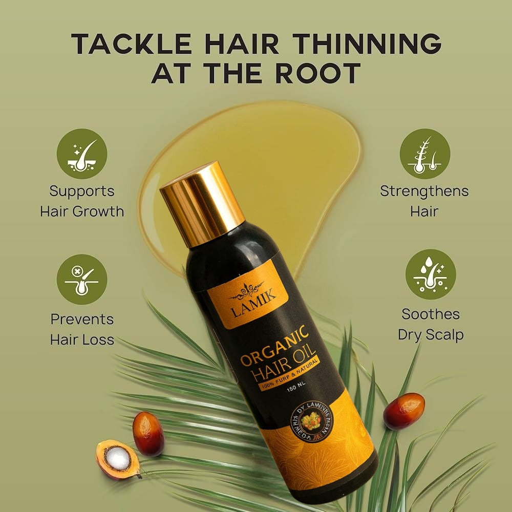 Lamik Organic Hair Growth Oil – 150ml